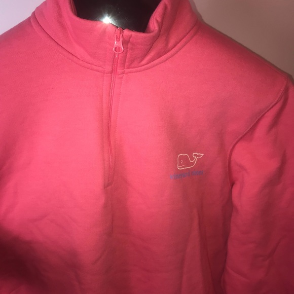 Vineyard Vines Quarter Zip Whale Pullover - Picture 3 of 5